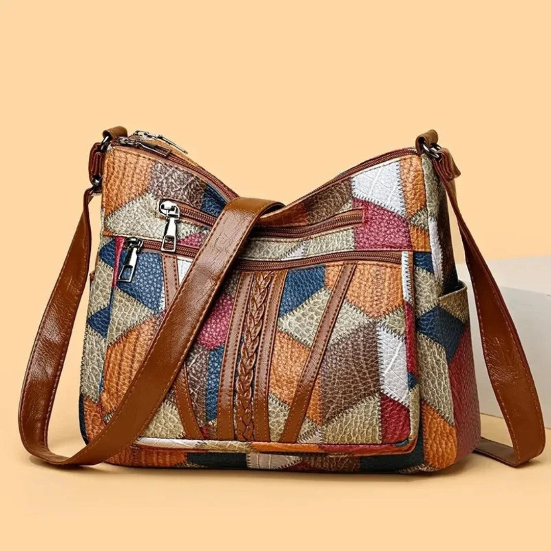 Lucia Mosaic Crossbody Bag