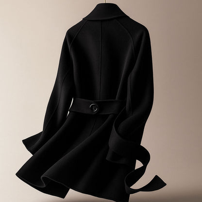 Lucia Wool Wrap Coat