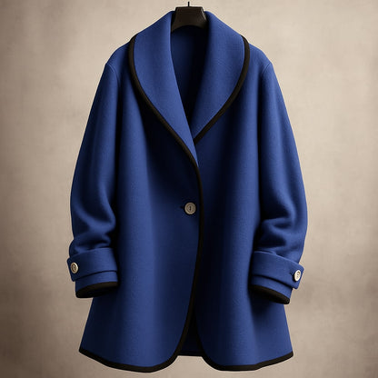 Lucia Wool Shawl Coat