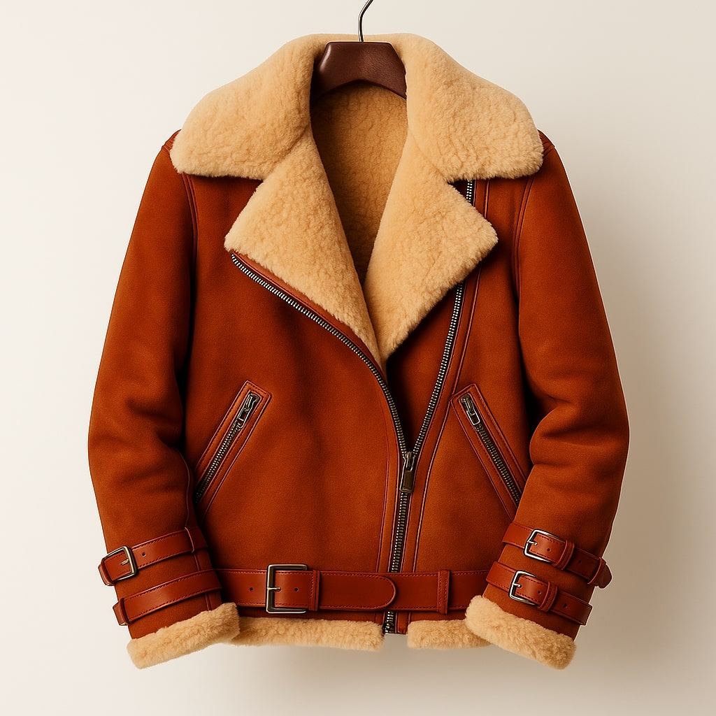 Giulia Shearling Leather Jacket