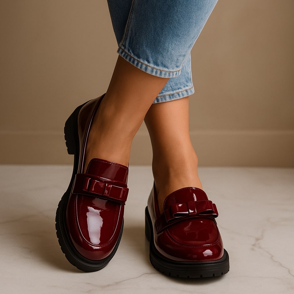 Alessia Gloss Loafer