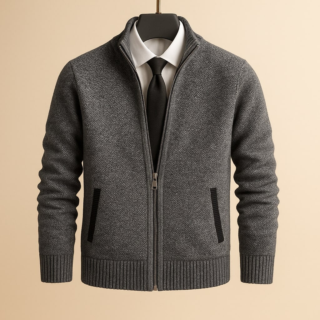 Giorgio Knit Zip Jacket