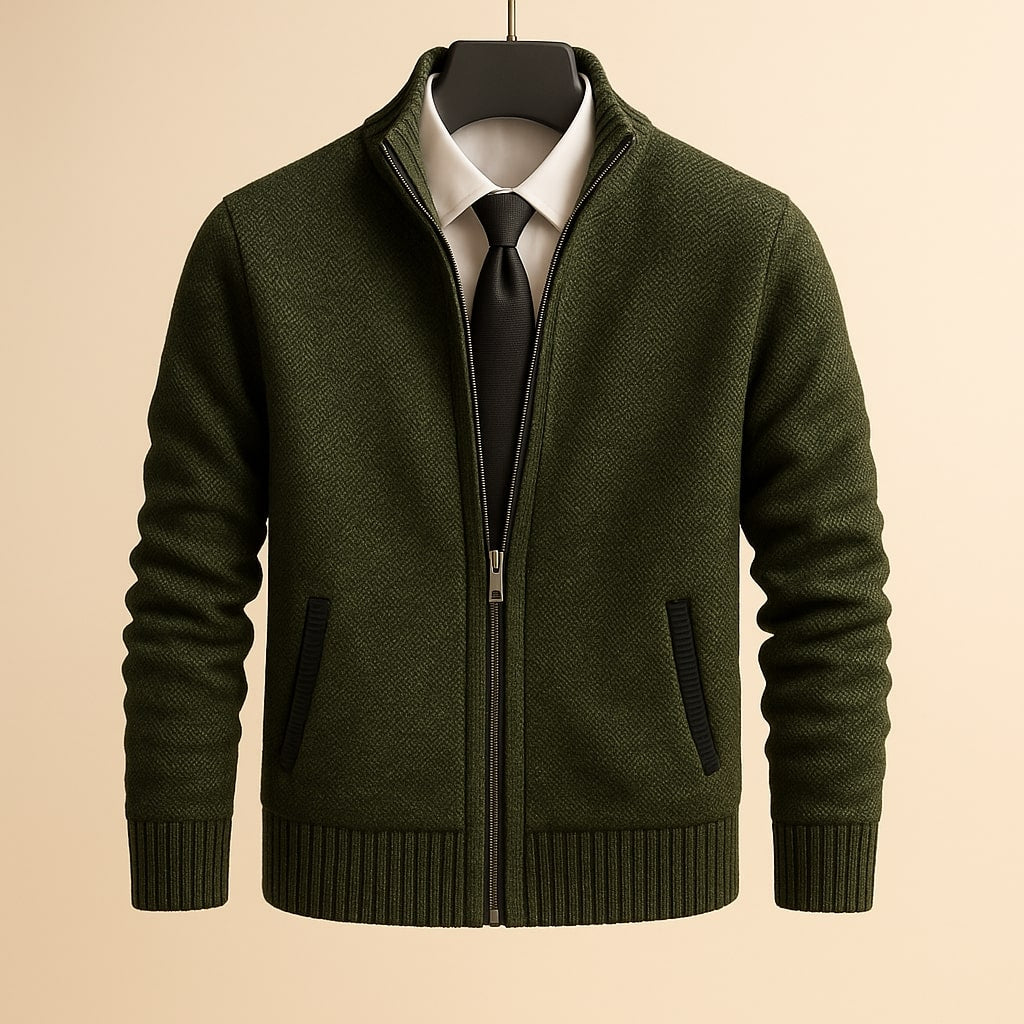 Giorgio Knit Zip Jacket