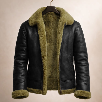 Giacomo Lined Aviator Jacket