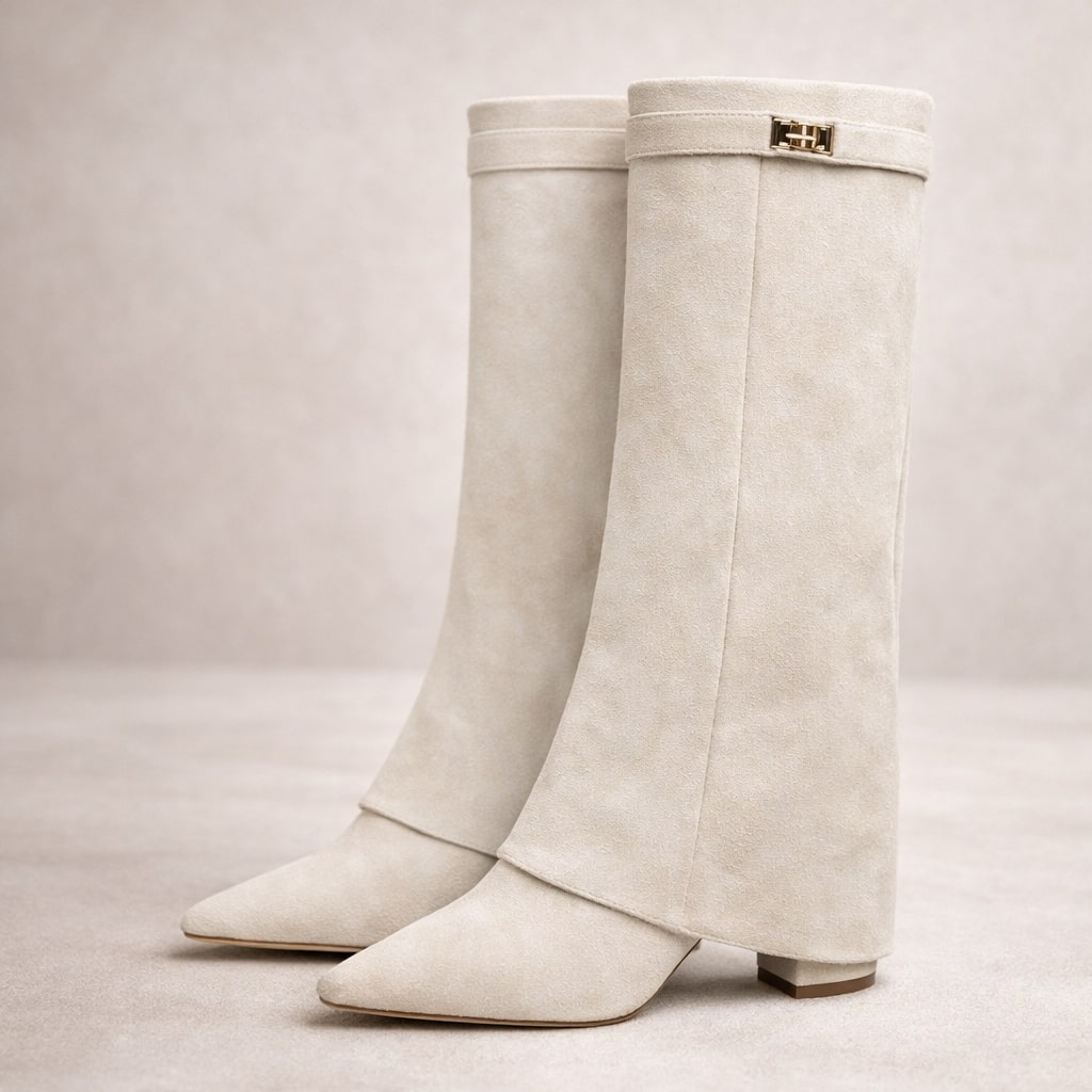 Valeria Suede Mid-Calf Boots