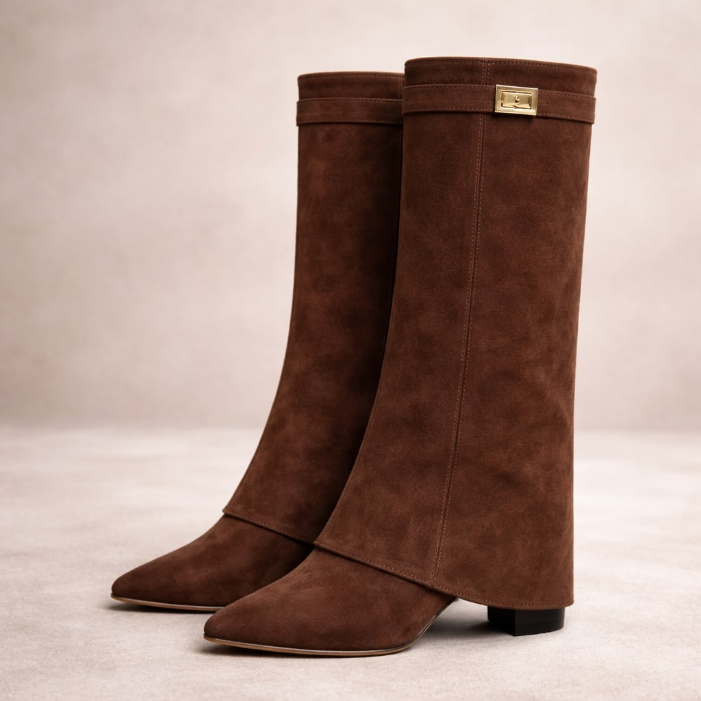 Valeria Suede Mid-Calf Boots