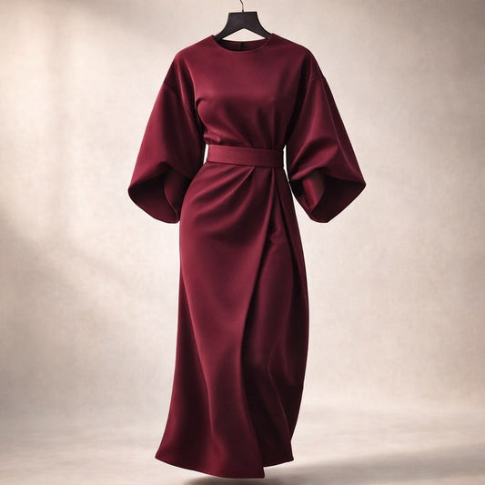 Elena Belted Dress