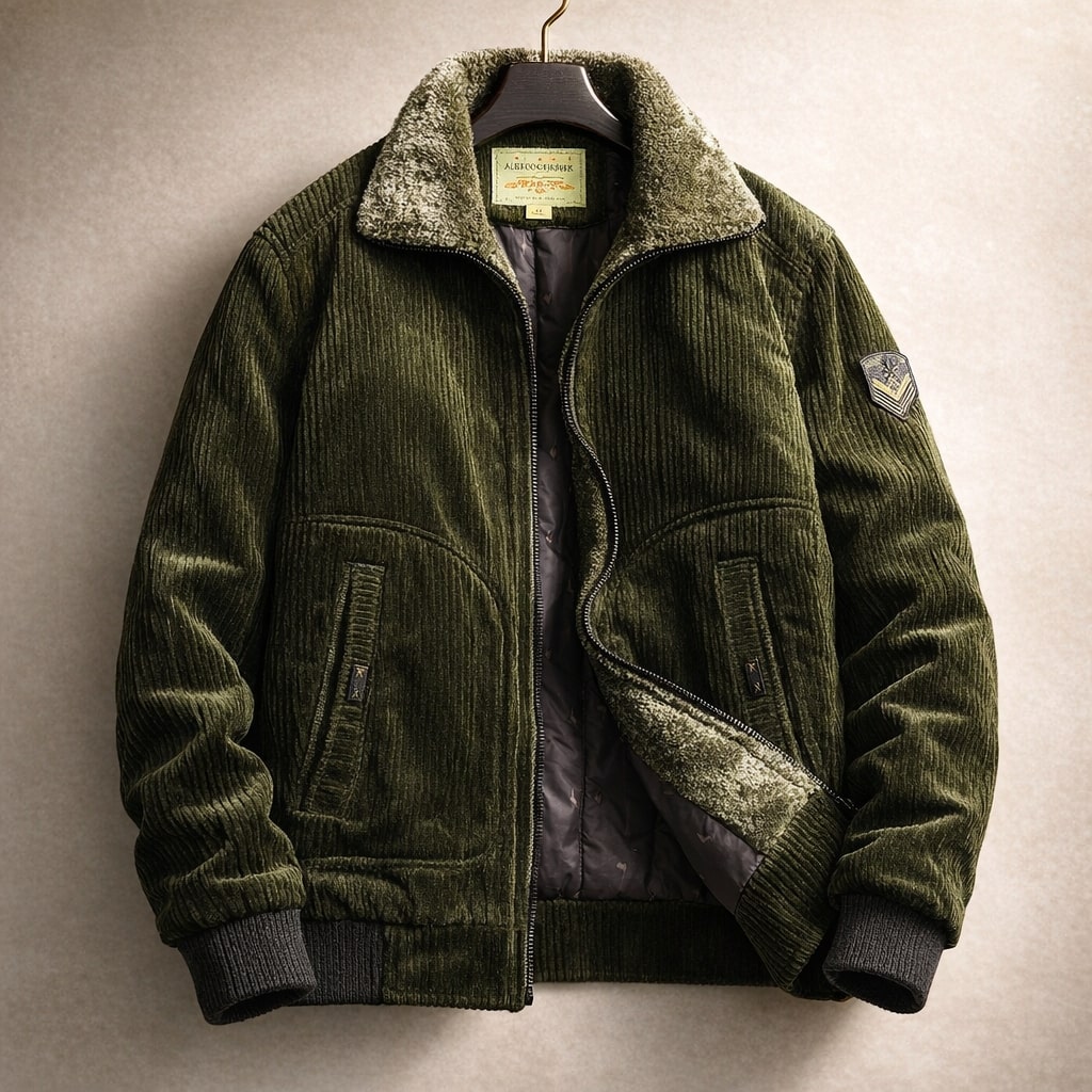 Bruno Corduroy Lined Jacket