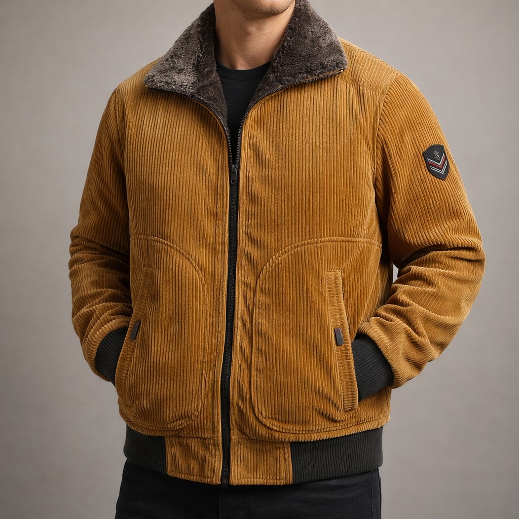 Bruno Corduroy Lined Jacket