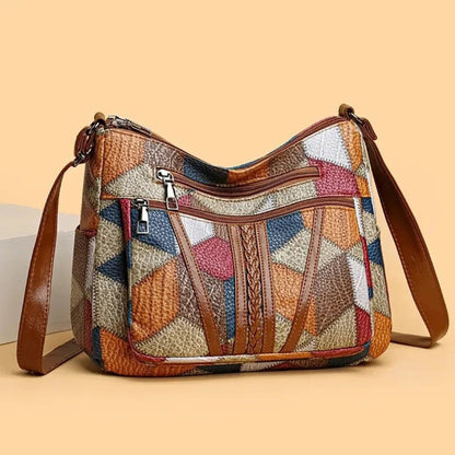 Lucia Mosaic Crossbody Bag