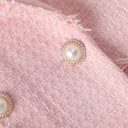 Clarisse Tweed Pearl Blazer