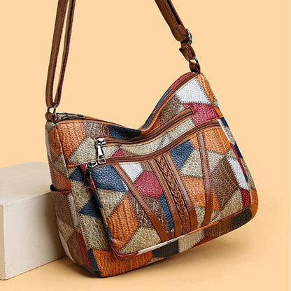 Lucia Mosaic Crossbody Bag