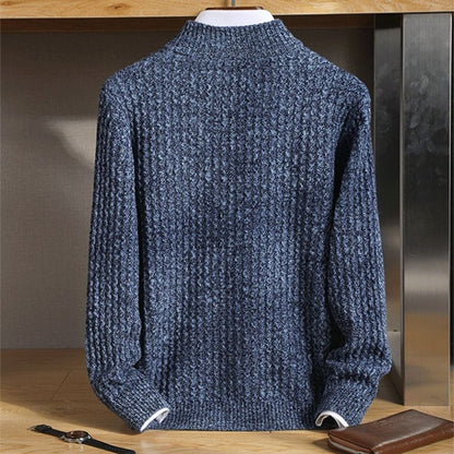 Antonio Cashmere Zip Cardigan