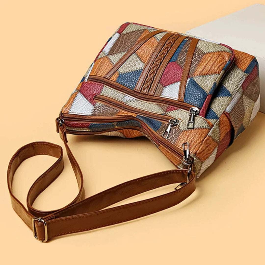 Lucia Mosaic Crossbody Bag