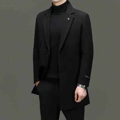 Pascal Wool Herringbone Coat