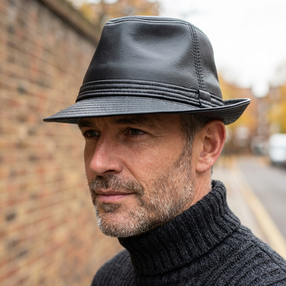 Heritage Leather Fedora