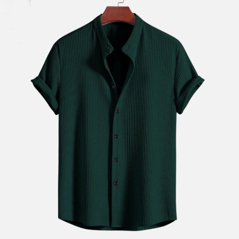 Beatriz Band Collar Shirt