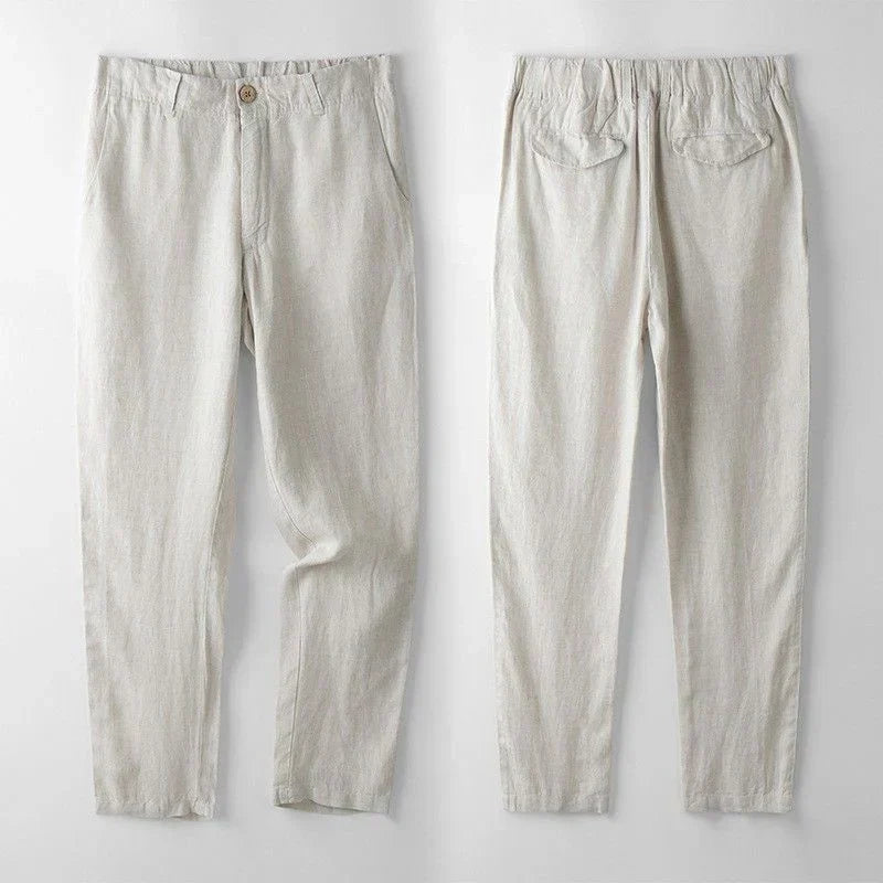 Bastian Linen Blend Suit Set