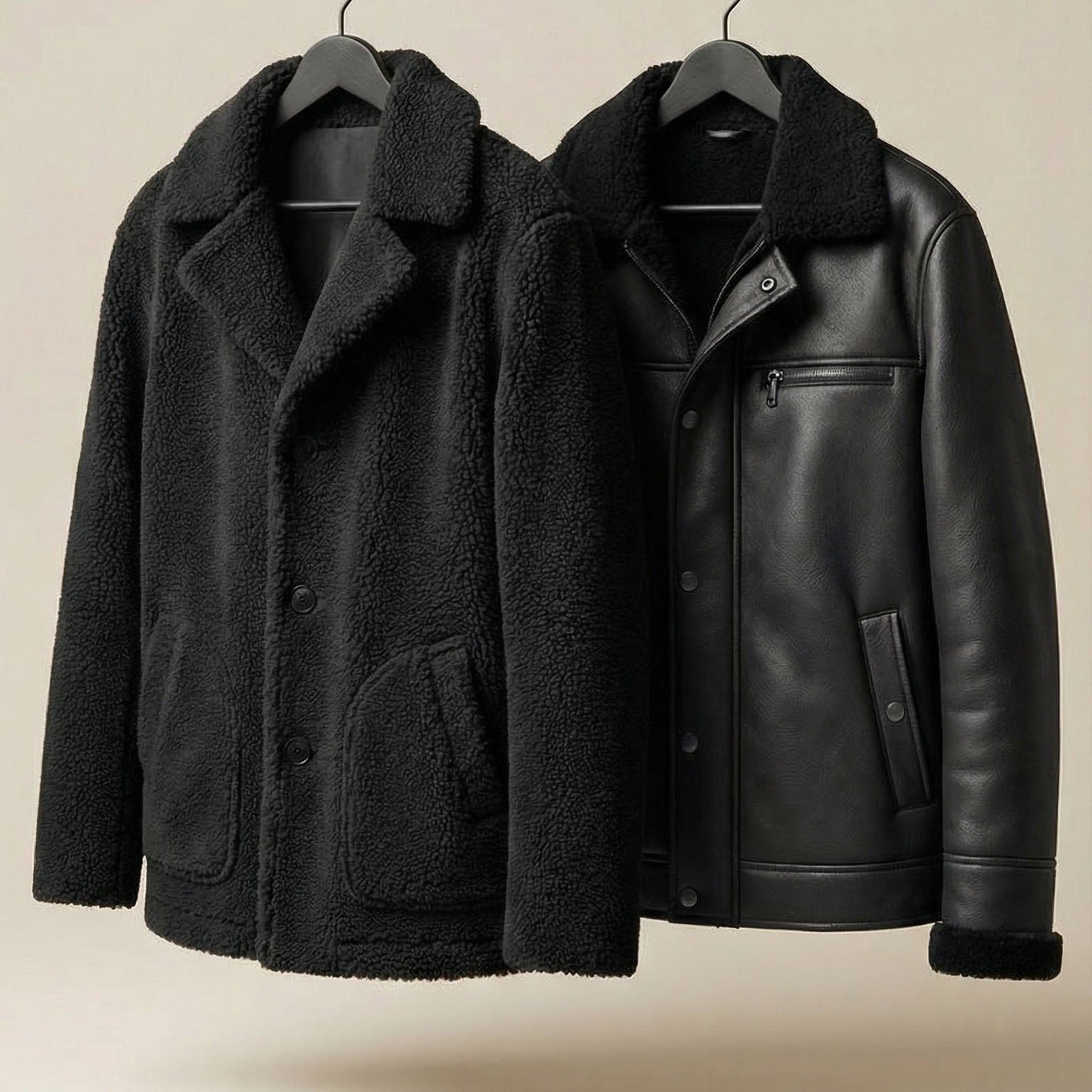 Salvatore Reversible Lined Leather Jacket