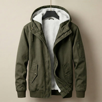 Matteo Lined Hooded Jacket