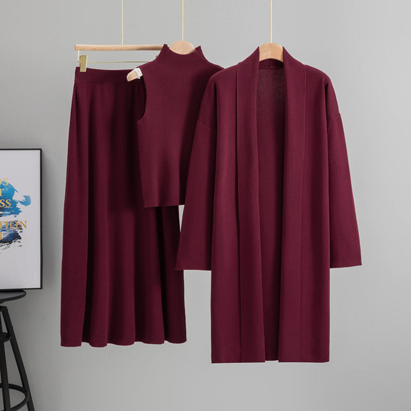 Beatriz Knit Three-Piece Set