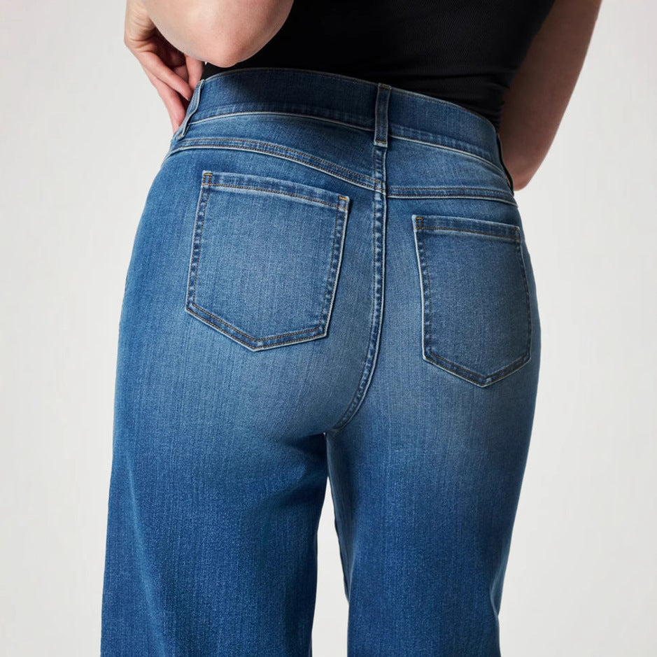 Elisa High-Waist Wide-Leg Jeans