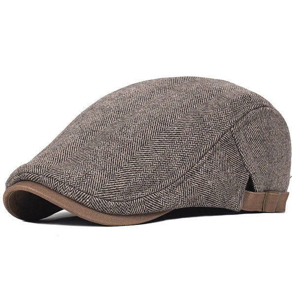 Arlo - Modern Herringbone Cap