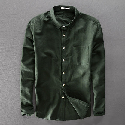 Elliot Cotton-Linen Shirt