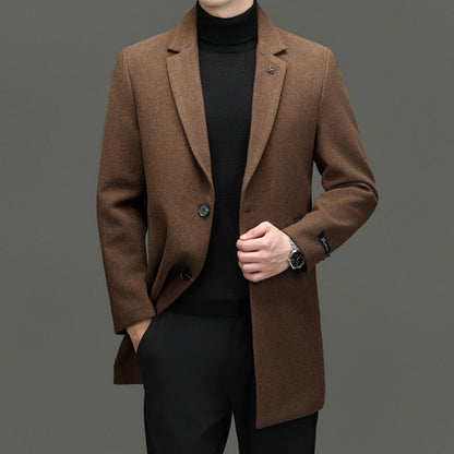 Pascal Wool Herringbone Coat