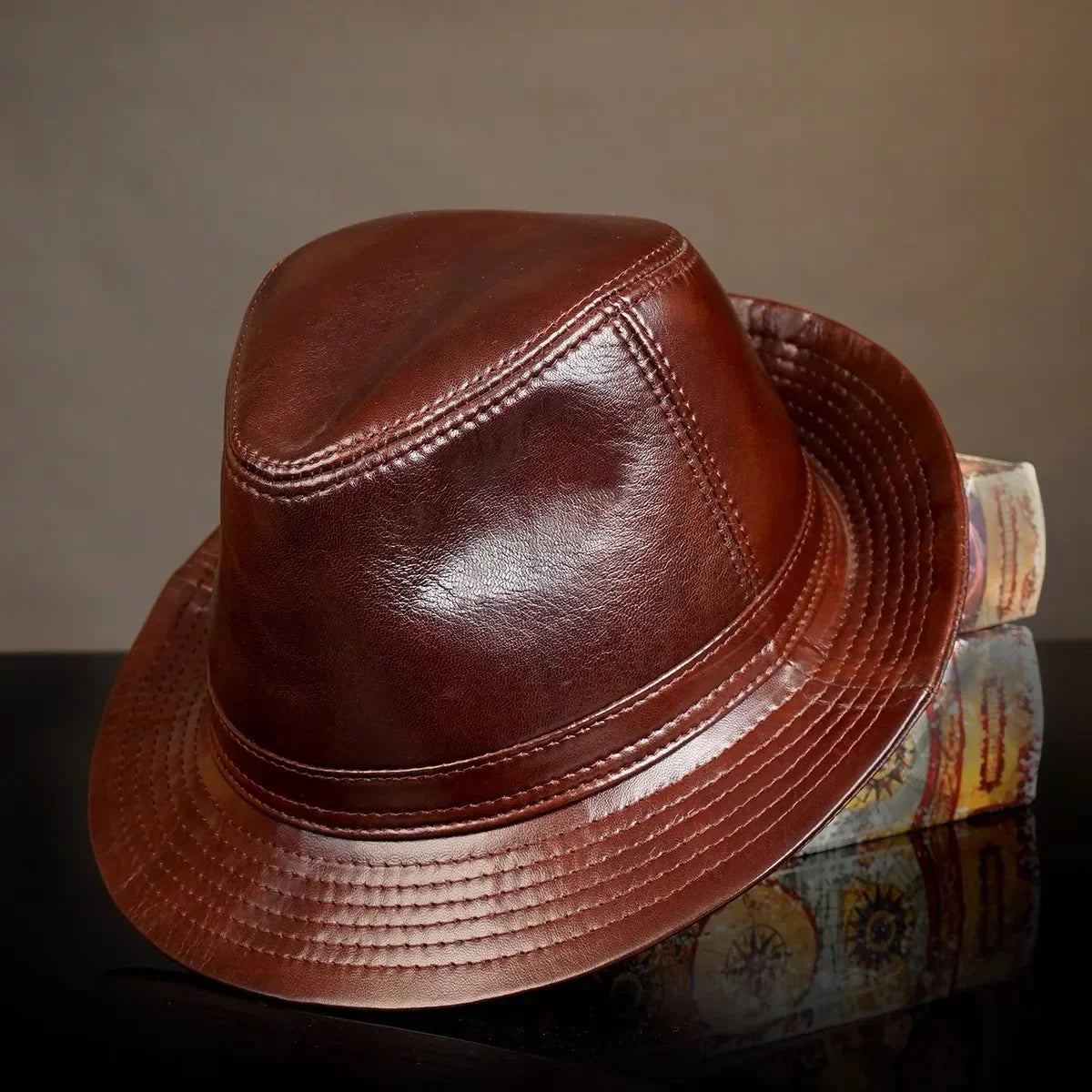 Heritage Leather Fedora