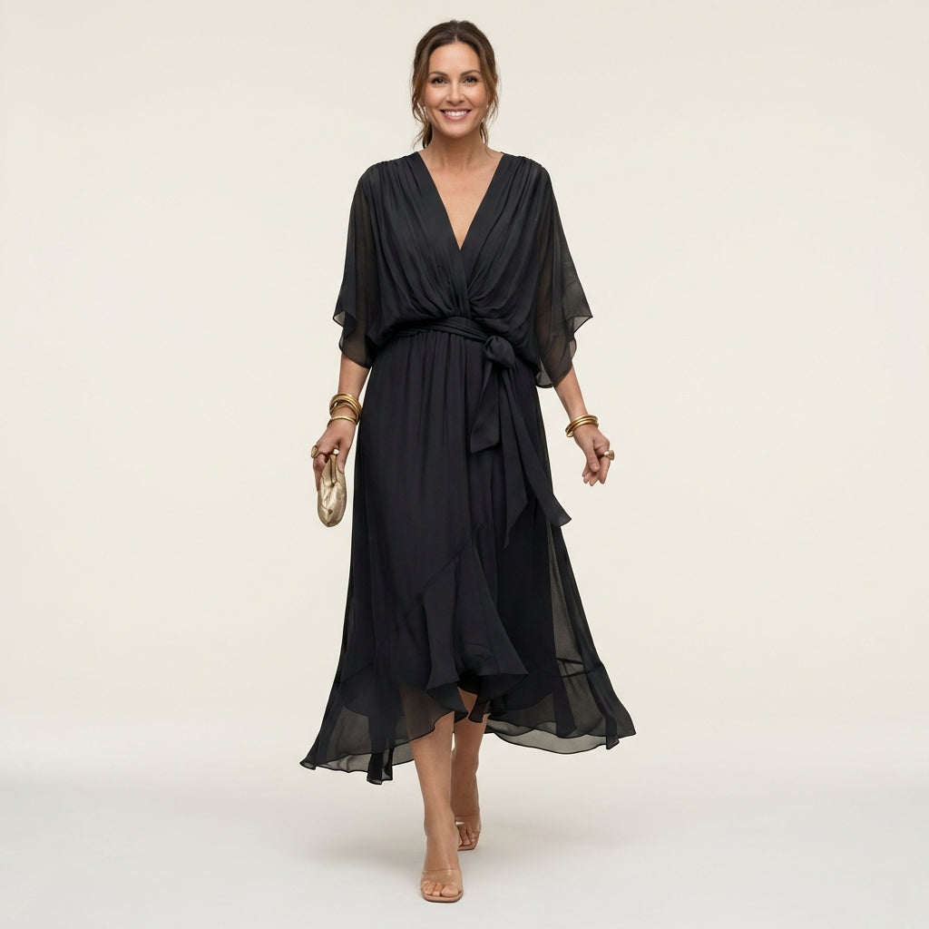 Vienne | V-Neck Dress