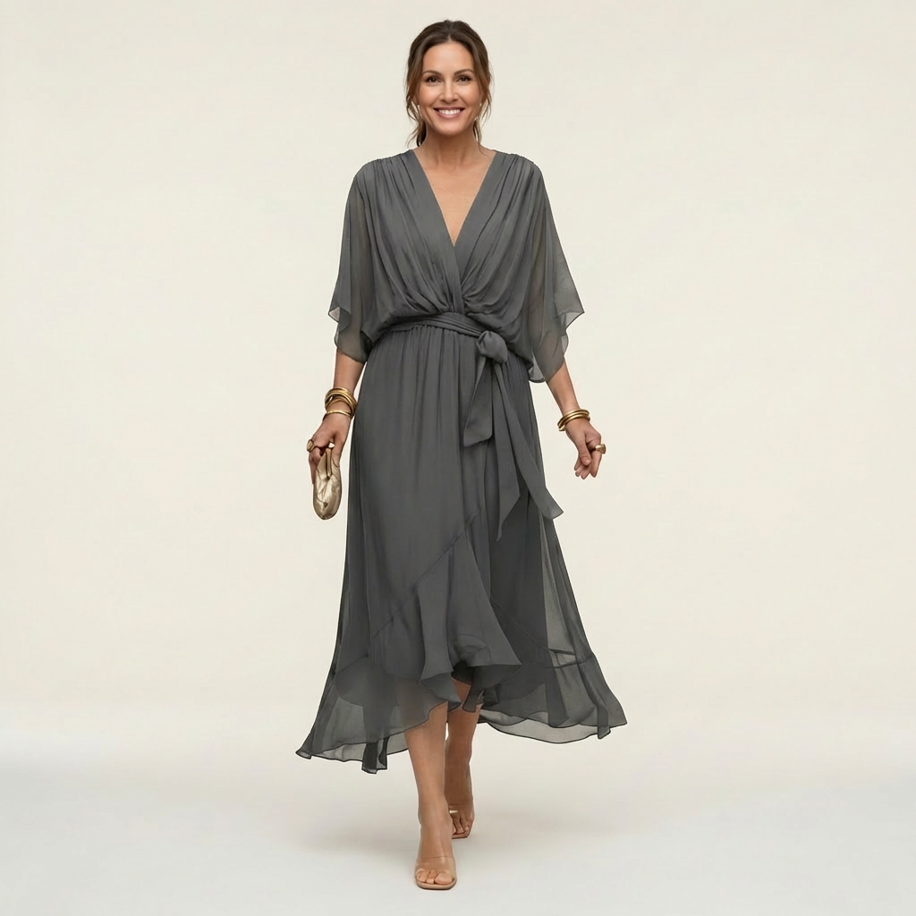 Vienne | V-Neck Dress