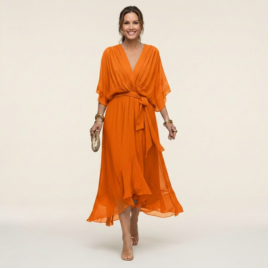 Vienne | V-Neck Dress