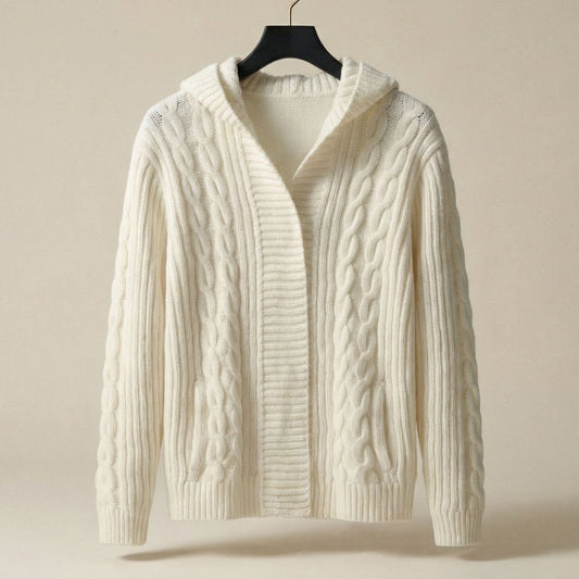 Bianca Knit Hooded Cardigan