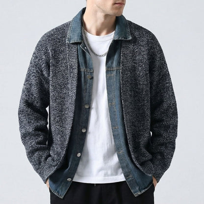 Marcello Layered Knit Jacket