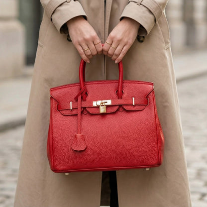 Camilla Structured Top-Handle Bag